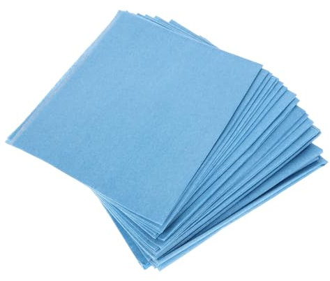 SOLUSTRE Kit de Lavage de Voiture 25 Pièces Lingettes Nettoyantes Non Pelucheuses Non Tissées pour Tableau de Bord Et Console Efficace pour Les Détails de La Voiture