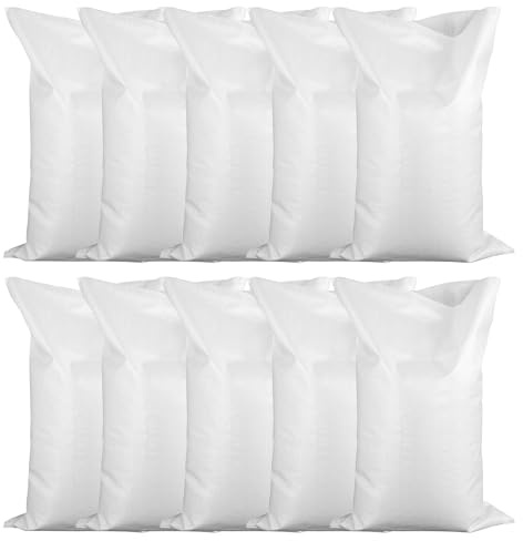 10er Set PP Säcke, Jutesack, Gewebesäcke, Kartoffelsäcke, Futtersack