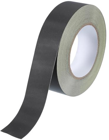 PATIKIL Acetatgewebeklebeband 30mm x 30 Meter, Schwarzes Isoliergewebe Klebeband für Laptop Elektrik Automobil Gitarrenreparatur Kabelbaum