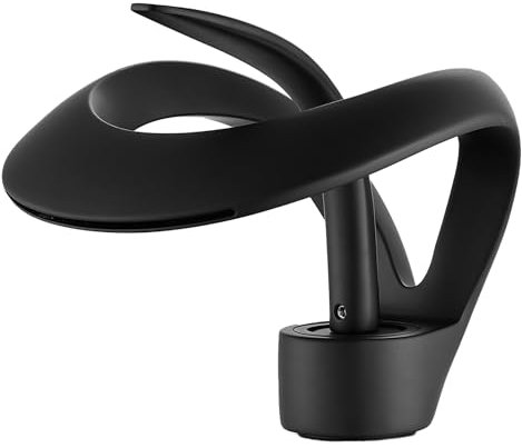Dennienova Waterfall Bathroom Sink Tap, Toilet Basin Tap, Single Hole & Single Lever Mixer, Modern Design, Matte Black