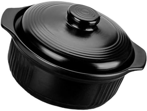 Cabilock Cacerola De Cerámica Para Guisar Olla De Cocina Apta Para Sopa Utensilios De Cocina