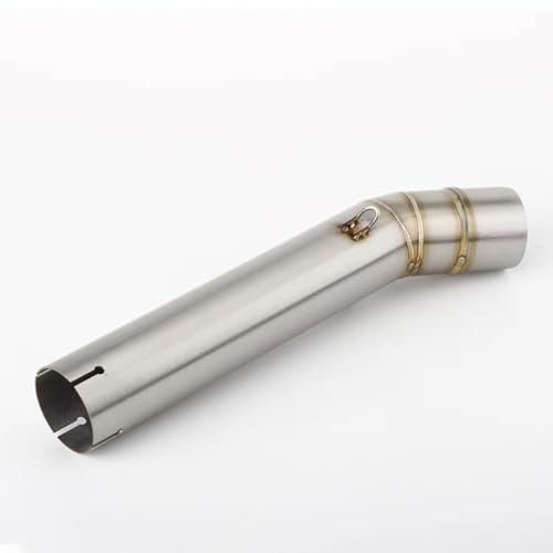 Youmero Motorrad Auspuffrohr Kompatibel Mit 600 1998 1999 2000 2001 2002 2003 Motorradauspuffrohr Motorradauspuffrohr Slip-On-Mittelschalldämpfer