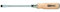 KS Tools 300.1005 ERGOTORQUE WOOD Schlitz-Schraubendreher, 9mm