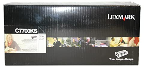 Lasertoner Return schwarz LEXMARK C7700KS 0734646256032
