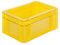 Kaiser + Kraft Eurobox, Gelb, 300x200x145 mm (LxBxH), Lager- und Transportbehälter, Stapelbehälter, Polypropylen