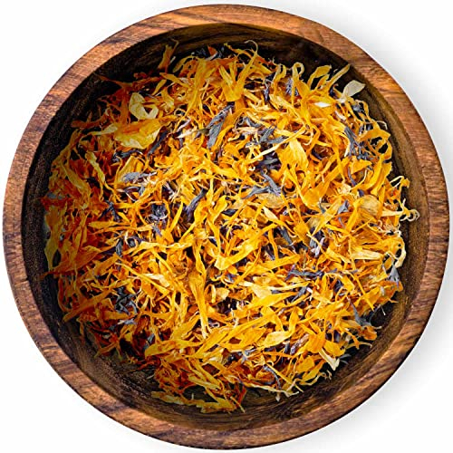 Bremer Gewürzhandel Essbare Blüten Mix, getrocknete Blüten, zur Dekoration mit dezentem Geschmack, Ringelblumen & Kornblumen, 10g