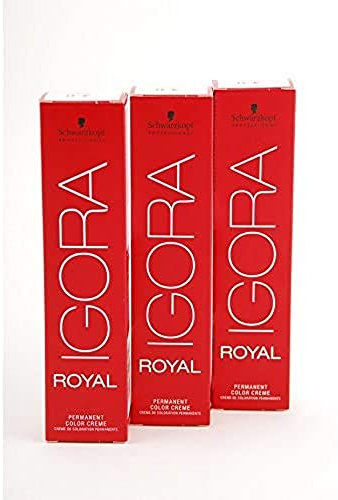 Schwarzkopf Igora Royal 10-1, 60 ml, 3-68, 3 unidades (3 x 60 ml).