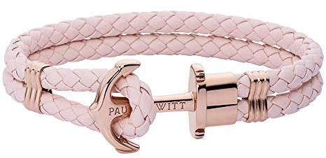 Paul Hewitt Unisex-Armbänd Edelstahl Leder-PH-PH-L-R-Pr-S