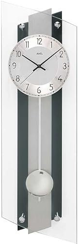 Moderne Wanduhr mit Funkwerk, Funkuhr, batteriebetrieben AMS 5262 by AMS