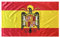 Durabol Bandera de España Escudo Aguila de San Juan 150 x 90 cm Satén