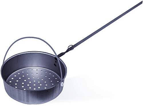 Pfannen, einfache Kastanien, M/Co lang, Durchmesser 27 cm.