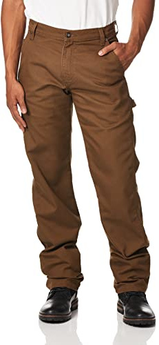 Dickies Mens Tough Max Duck Carpenter Pants, Stonewashed Timber, 34W x 34L US