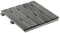 Piastrella per terrazza in legno di pino piastrella in legno impregnata GRIGIA 50x50cm piastrella per balcone piastrella per terrazza