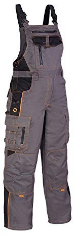 Arbeitslatzhose Sicherheitshose Arbeitshose Kombihose Grau Ardo (VIS-LAT-GRAU) (64)