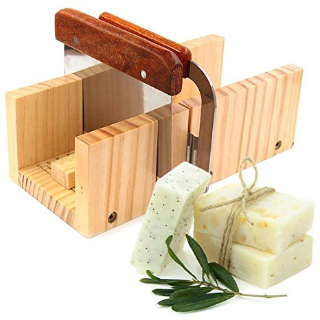 VERLOCO Outil De Coupe De Savon Réglable Multifonctionnel, Moule De Coupe De Savon/Pain Fait À La Main pour Le Processus De Parage Après La Libération du Savon Fait Maison - Bois