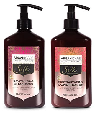 ARGANICARE - Duo Magnificience à l'huile de Figue de Barbarie - Shampooing 400ml + Après-shampooing 400ml