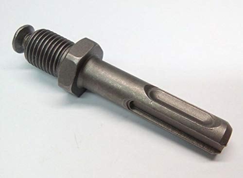 SDS Plus Bohrfutter Adapter 65mm 1/2 Zoll (12,7mm) x 20 UNF Gewinde Bohrkrone