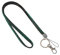 Waizmann.IDeaS 1x GRÜN Schlüsselband Umhängeband Lanyard 10mm Karabinerhaken Ausweise Autoschlüssel Zugangskarten Strass Steine Bling Rhinestone