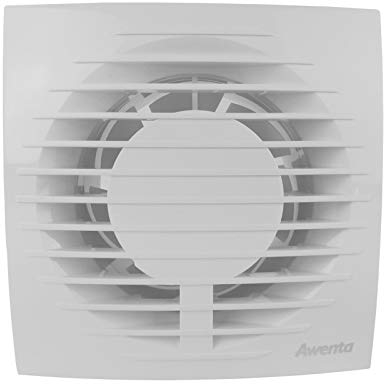 Badlüfter Badventilator Lüfter Bad Ventilator Einbautiefe 50 mm kurz Ø 100 mm - VONLIS® Feuchtesensor/Hygrostat nein