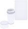DBOO 1 Set Clear Silicone Jelly Stamper With Scraper Clear Nail Art Jelly Stamper Nail Art Stamping Stamper for Manicure Tools