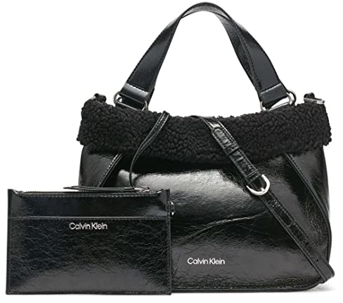 Calvin Klein Estelle Novelty Crossbody, Schwarz/Schwarz, Einheitsgröße
