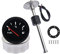Geloo Indicador de Nivel de Combustible con Sensor, LED Digital E-1/2-F Medidor de 0-190ohm Sensor de Nivel de Agua de Combustible para Coche, Barco, Caravana (150 mm)
