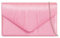 fi9® Damen-Clutch-Handtasche, Satin, Party, Abschlussball, Braut, Abendveranstaltung, Handtasche, rose, medium