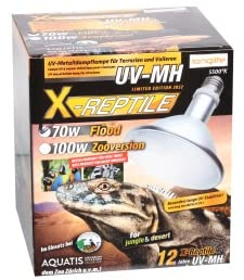 X-Reptile HID-Lampe (UV-Lampe) 70 Watt FLOOD ( ZOO-Version)