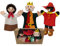 Handpuppen - Set Gestiefelter Kater / 3 Handpuppen in Geschenkbox