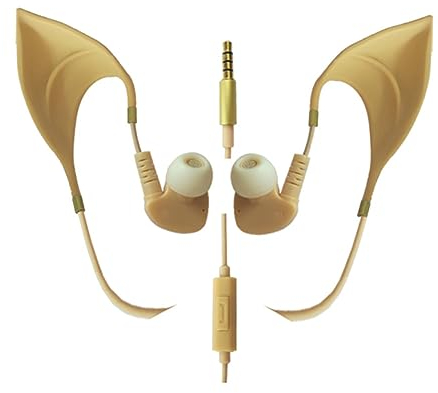 OSALADI Elfenohren-kopfhörer In-Ear-ohrhörer Mit Mikrofon Für Telefoncomputer Cosplay-Headset Kompatibel Mit -klinkenanschluss