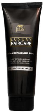 JaDy - Crema Capelli Ricci Senza Risciacquo | Termoprotettori & Oli Essenziali | Idratante e Nutriente | Styling Definito e Brillante, 250 ml