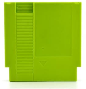 LUCKGRASP Game Card Case Replacement Hard Case for NES Shell 60 to 72 Game Card Cartridge Console Replacement Kit (Green)