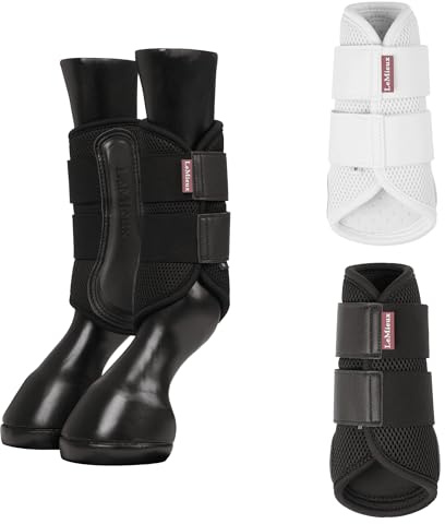 LeMieux Mesh Brushing Boots Gamaschen in Brown, Größe:M