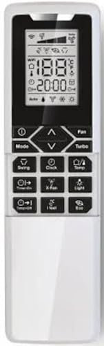 XINFUTE New 4055363271 fit for Electrolux AEG Air Conditioner Remote ERS09E37HWI ERS09E37HWO