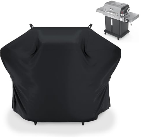 Grillabdeckung für Ninja FlexFlame PG300 Series Grill, für Ninja PG301 Propan-Grillplatte, robustes PU-Material wasserdicht, UV-Widerstand, Grillabdeckung, Klettklammern, Griffe