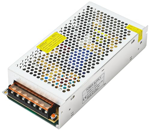 OFFCUP Schaltnetzteil 5V 20A 100W Transformator, Netzteil Trafo 240V auf 5V 100W LED Trafo, AC 240V auf DC 5V Treiber Schaltnetzteil Konstantspannung Niedervolttrafo für LED Lampen