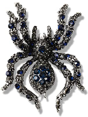 Broche épingle émail Insecte Broches simulées araignées swingf Clip Linge épingles Bijoux Petit Rideau de Douche Blanc