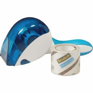 Scotch DP 1000 Hand Packband-Abroller mit kleinen Tape Rolle 15 m x 48 mm