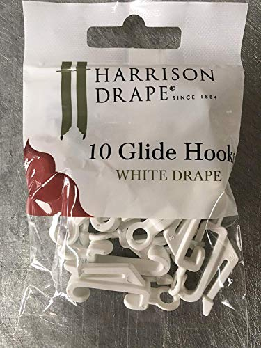 Genuine Harrison Drape White Drape Glide Hooks x10 Retail pack