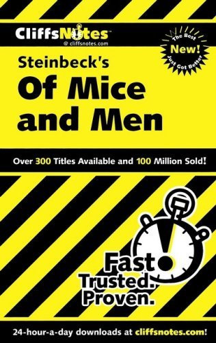 Of Mice and Men (Cliffs Notes) by Susan Van Kirk (7-Dec-2000) Paperback