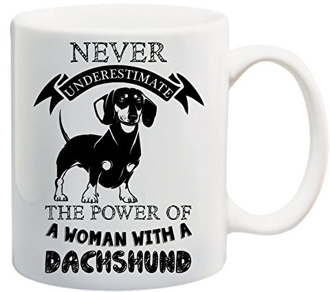 Whizguide - Taza de café con diseño de Dachshund
