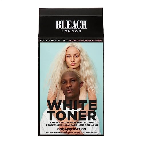 Bleach London Total Bleach Kit, At-home Hair Bleach, Nourishing Treatment, Includes 30 Vol 9% Developing Lotion - Suitable for All Hair Types - Vegan & PETA-Approved (Complete Kit)