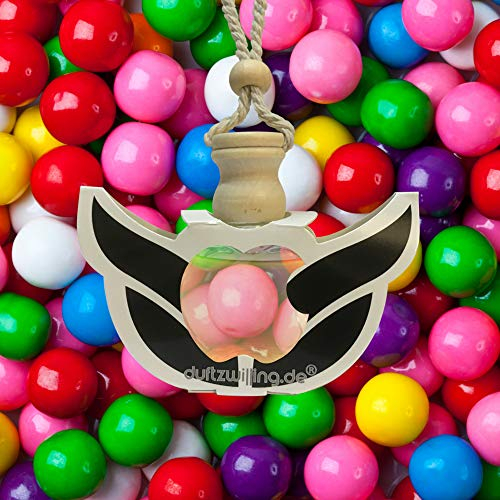 MEGA Autoparfüm KAUGUMMI GERUCH SÜSS Autoduft Parfum Öl Anhänger Düftöl Lufterfrischer Duft fürs Auto (BUBBLE GUM)