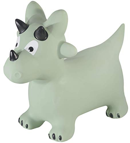 Kindsgut Hüpf-Tier für Kinder, dezente und Moderne Farben, liebevolle Details und hochwertige Qualität, inklusive Luftpumpe, Dino