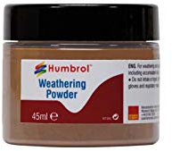 Humbrol AV0018 Poudre d'Altération Rouille Légère - 45 ml