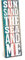 TypeStoff Holzschild mit Spruch – sun sand – im Vintage-Look mit Zitat als Geschenk und Dekoration zum Thema Strand, Urlaub und Erholung - HS-01156