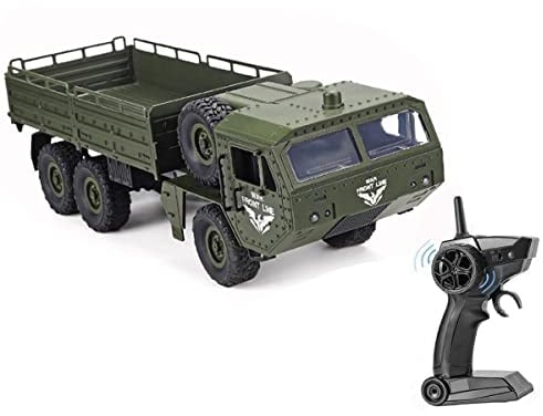 efaso Q75 1/12 RC 6WD Militär LKW Armee LKW Geländewagen RTR 6 Wheel