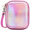 Storage Carry Travel EVA Hard Case for Instax Mini LiPlay/Link Smartphone Printer with Elastic Band, pink, shoulder bag