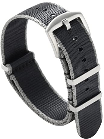 watchdives Nylon-Uhrenarmband 18 mm 20 mm 22 mm, Mehrfarbig Ersatz-Uhrenarmbänder für Herren und Damen