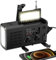 Emergency-Radio, Emergency Hand Crank Radio with LED Flashlight, Hand Crank Weather Radio with SOS Alarm, Cell Phone Charger, AM/FM/NOAA Radio Frequencies, Ideal for Emergencies